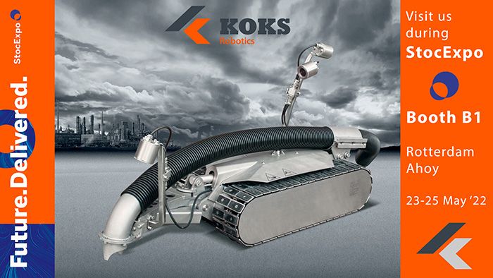 KOKS Robotics is present at StocExpo 2022 trade fair in Rotterdam Ahoy